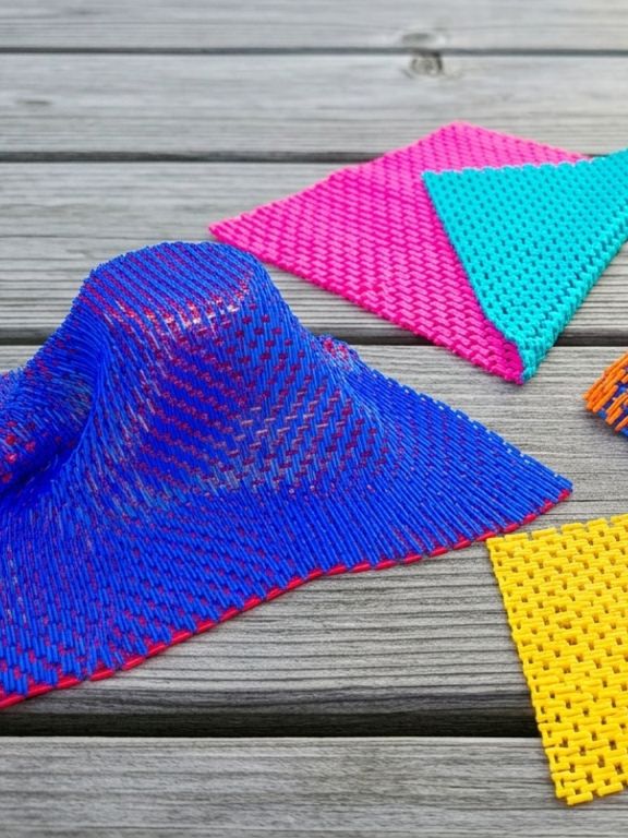 🌀 3D Printed Fidget Fabric – Sensory Texture Squares - Image 2