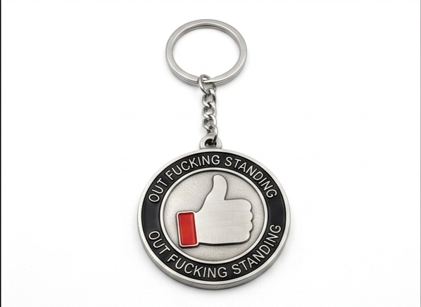 😂 Assorted "Last Fuck" Coins – Keychains