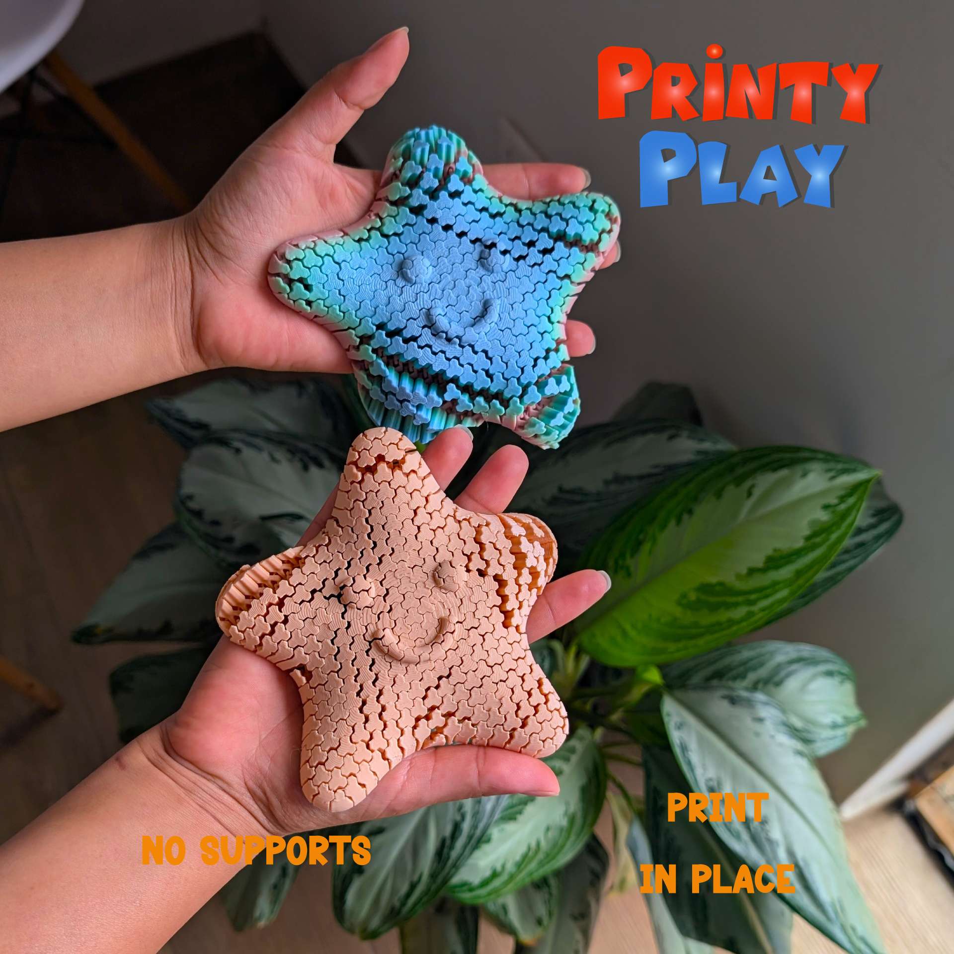 ⭐ 3D Printed Fidget Star - Image 3