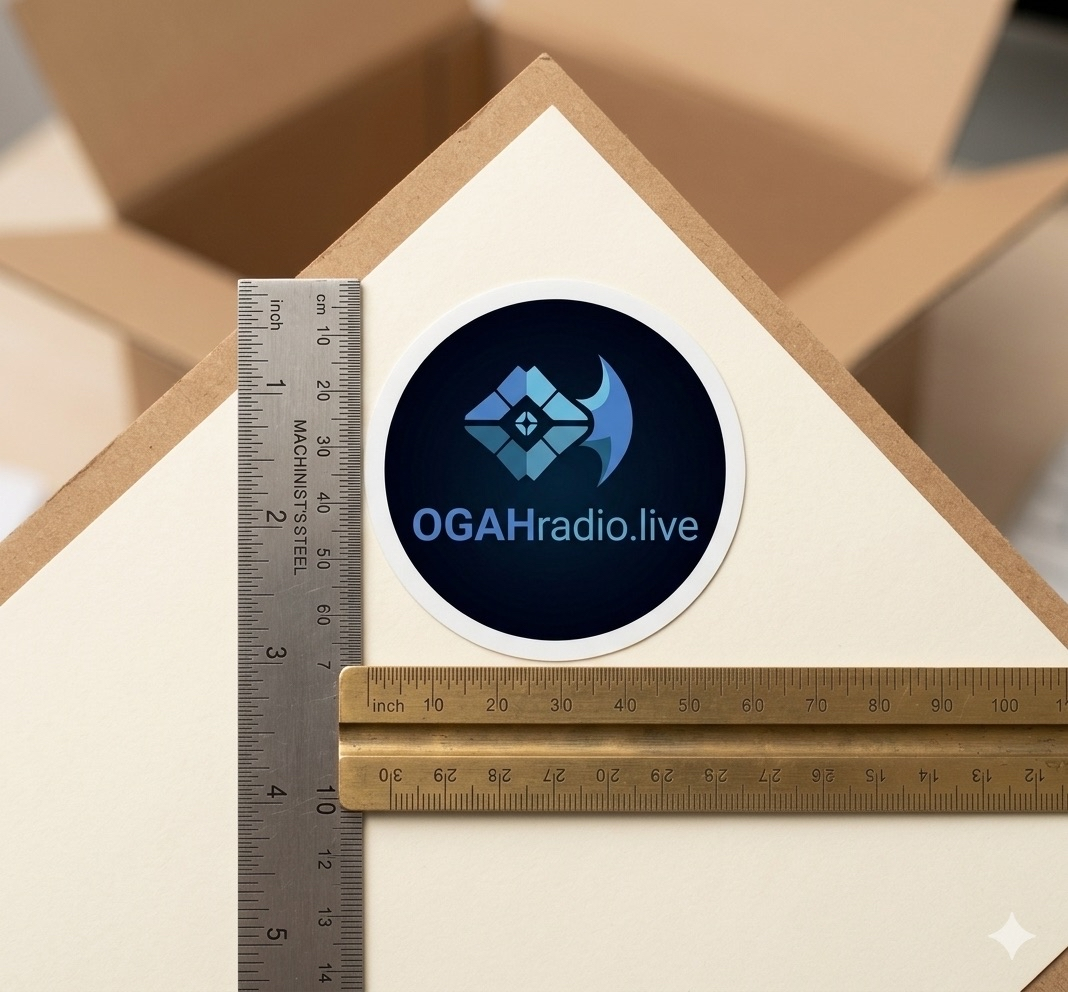 OGAHRADIO - DESTINY 3 Stickers 3” (6 Pack) - Image 2