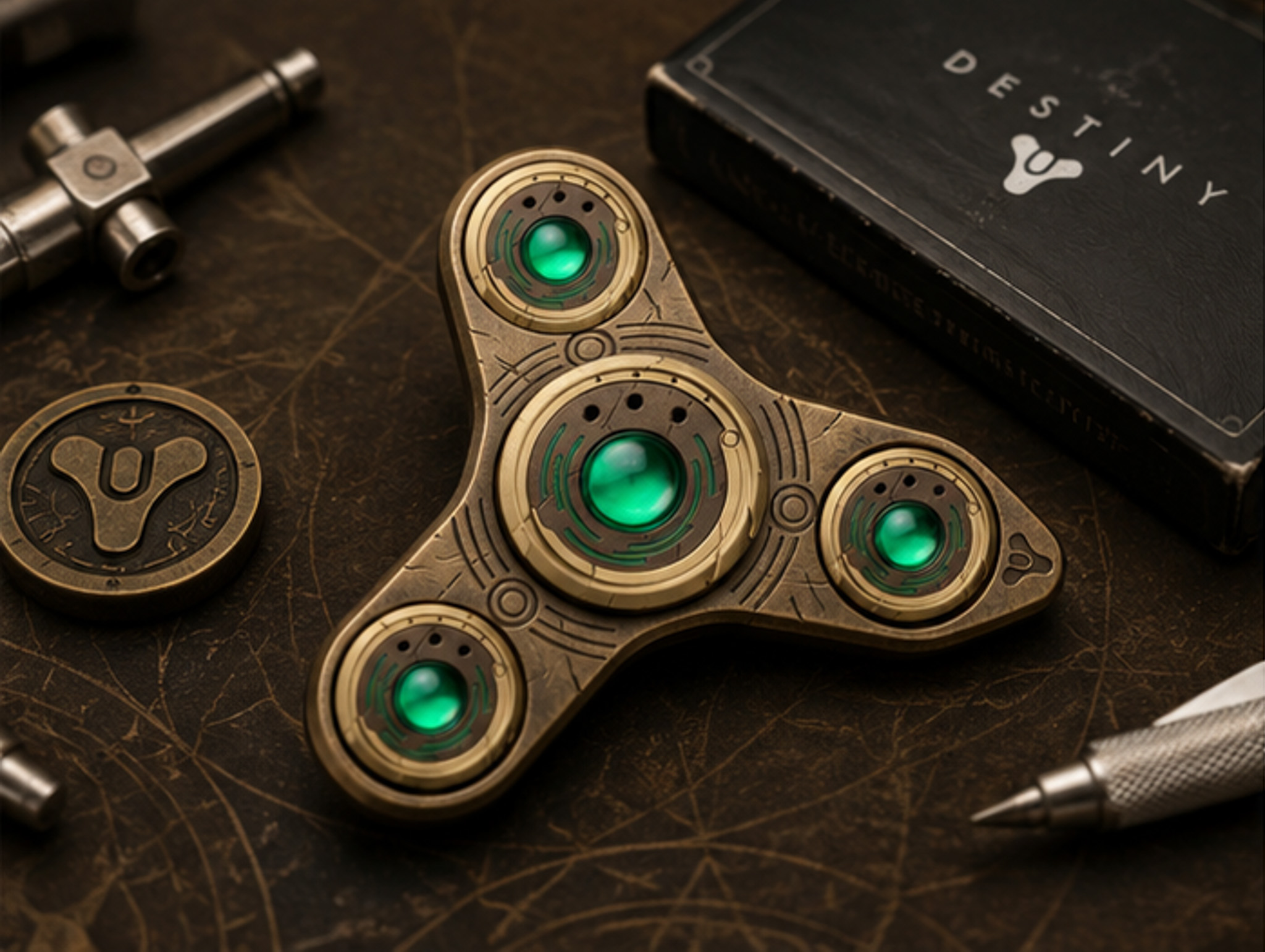 Destiny 2 Strange Coin Inspired Fidget Spinner - Image 3