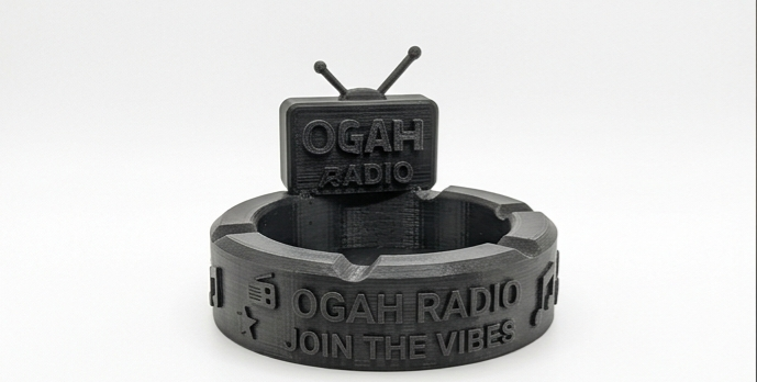OGAH Radio Ash Tray