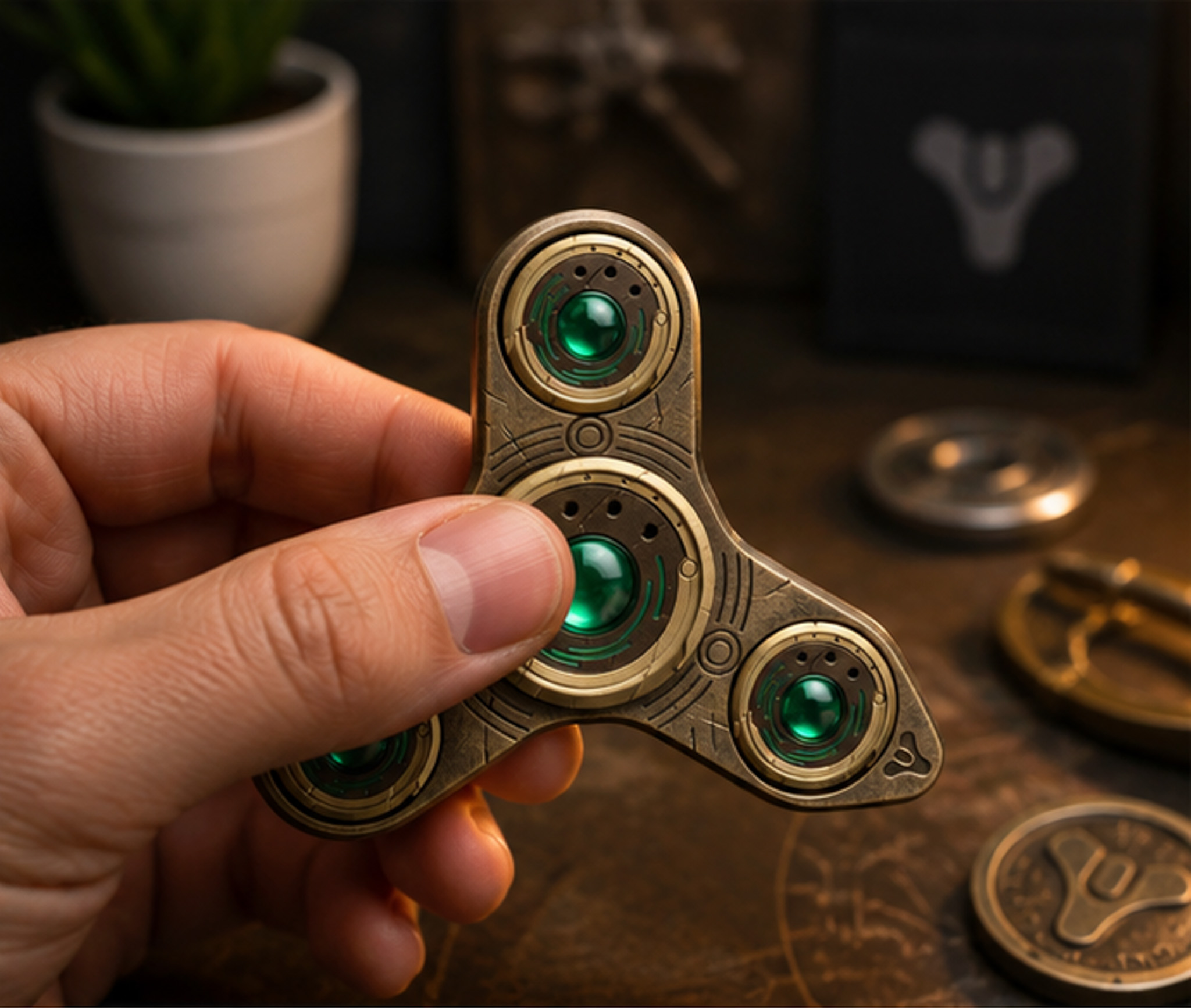 Destiny 2 Strange Coin Inspired Fidget Spinner - Image 2