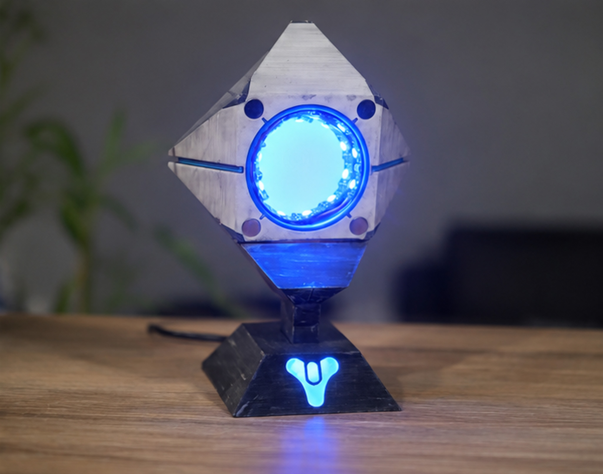 Destiny Ghost Replica with Illuminated Display Stand - Image 2