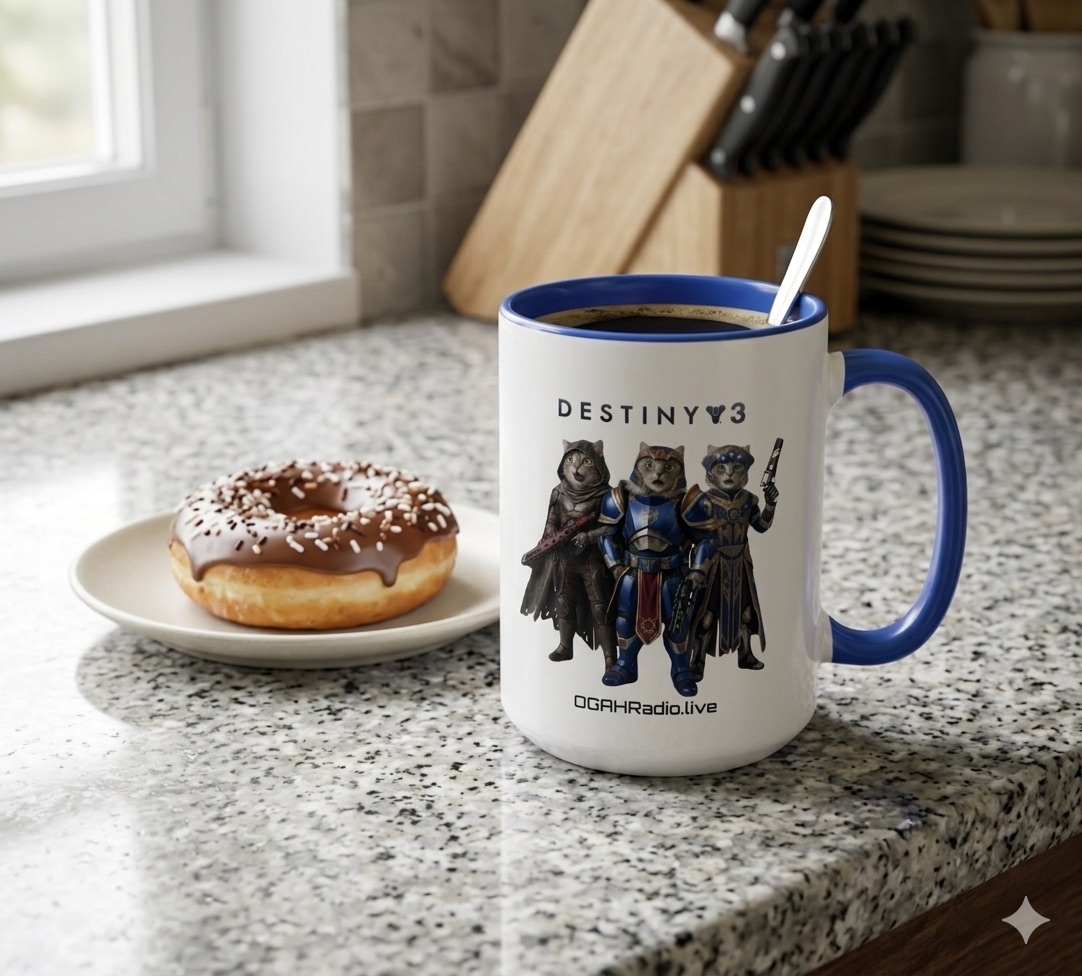 OGAHRADIO - DESTINY 3 Caddy Shocked Guardian Mug 11 oz. - Image 4