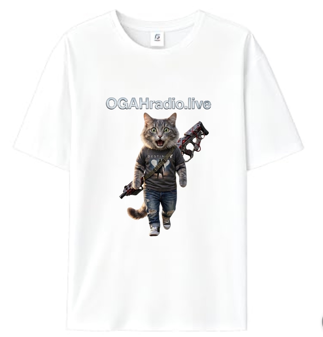 CaddyMeng SHOCKED White Destiny 2 Shirt
