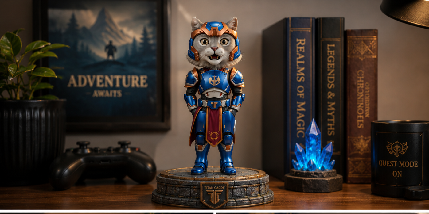 🐾⚔️ Titan Caddy – The Tiny Guardian with Big Hero Energy ⚔️🐾 - Image 3